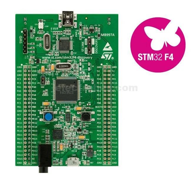 stm32f4-discovery-board-kit-mb997d.jpg STM32f4 STM32f407 Discovery Kit Arm Cortex-M4 Development Board