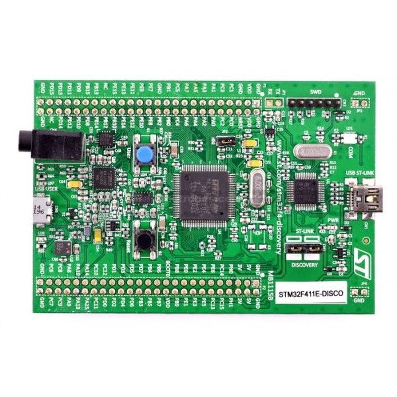 stm32f411e-disco__43969.1575275852.jpg STM32f4 STM32f407 Discovery Kit Arm Cortex-M4 Development Board - Image 2