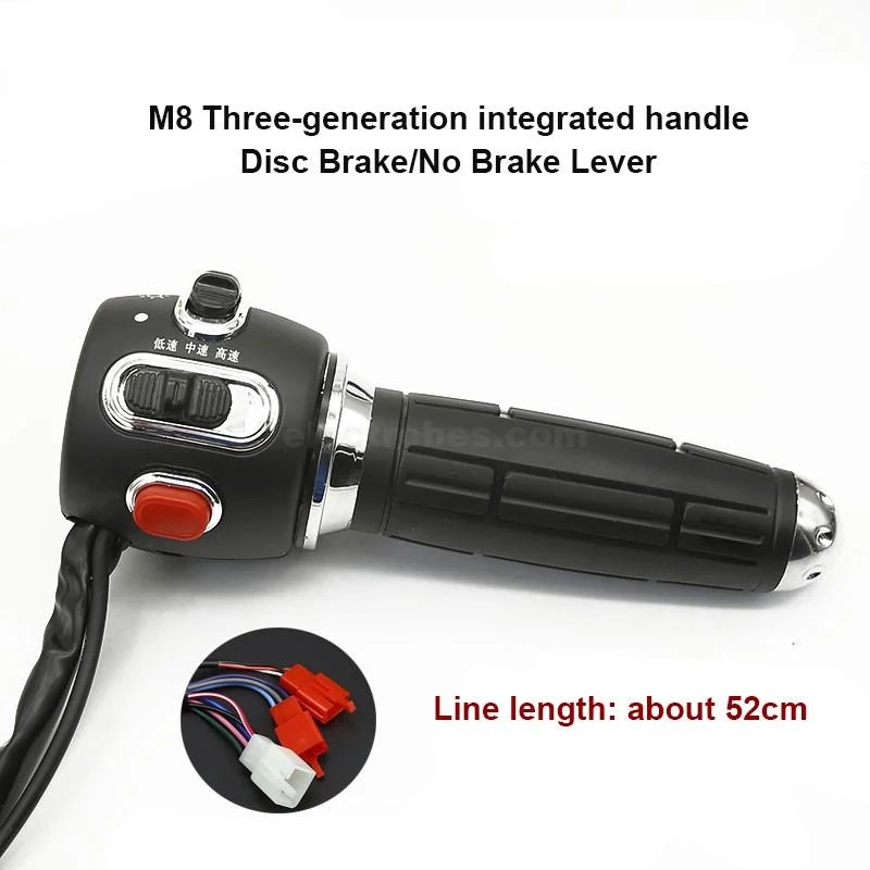 throttle-with-brake-lever-on-switch-indicators-light-switch-speed-variable-for-e-bike-electric-scooty-in-pakistan-2.jpg Electric Bike Throttle Handle Switched E-Bike Speed Controller Left+Right Throttle Set - Image 2