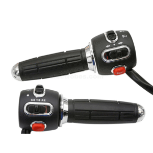 Electric Bike Throttle Handle Switched E-Bike Speed Controller Left+Right Throttle Set