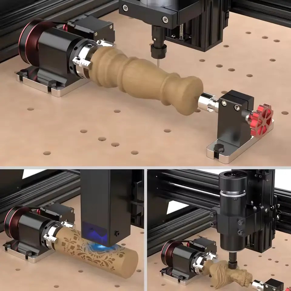 twotrees-4th-axis-rotary-module-kit-for-ttc450-ttc-450-pro-cnc-and-laser-engraving-machine-rotary-roller-at-best-price-in-pakistan-1.jpg Twotrees 4th Axis Rotary Module Kit for TTC450/ TTC 450 PRO CNC and Laser Engraving Machine Rotary Roller - Image 6