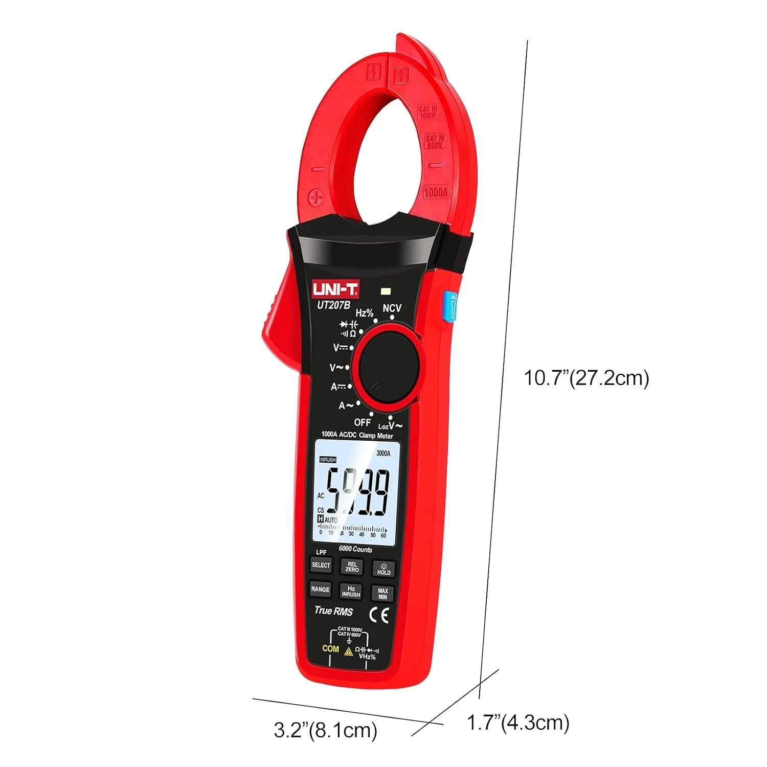 uni-t-ut202-digital-clamp-meter-ac-current-ammeter-multimeter-at-best-price-in-pakistan-6.jpg UNI-T UT207B Digital Clamp Meter AC Current Ammeter Multimeter - Image 5