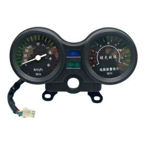 Universal Electrical Odometer Power Meter Speedo Meter Instrument for Electric Tricycle Motorcycle Scooter