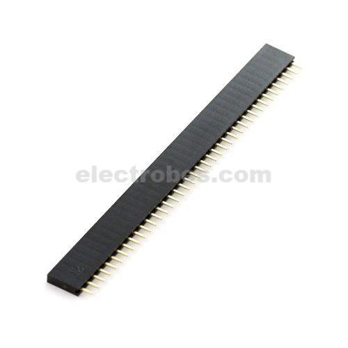 yhjk.jpg 2.54mm 40 x 1 Female Row Single Headers